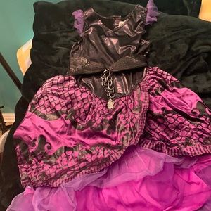 Girls Raven Queen Costume